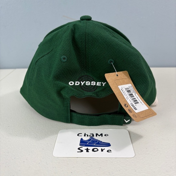 Callaway Adult Performance Pro Odyssey Golf Hat/Cap Green Adjustable New w/Tags - Picture 4 of 8